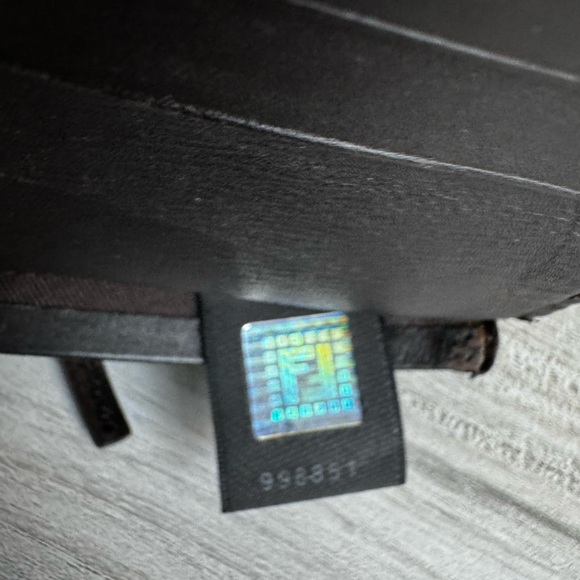 Fendi trifold brown canvas long wallet - Picture 7 of 13